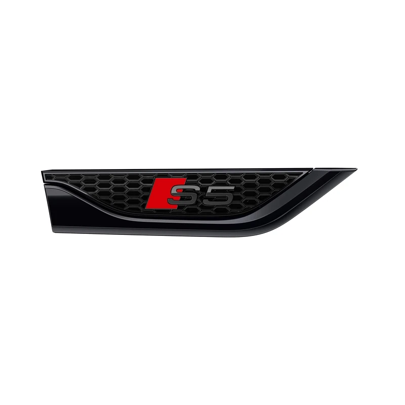Audi 8W6071807M Badge S5 Right Element Mudguard Black