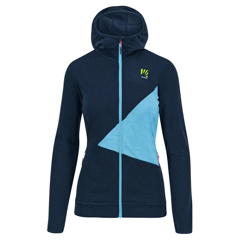 KARPOS 2500952-011 NUVOLAU W Sweatshirt Women's SKY CAPTAIN/BLUE ATOLL Size XS