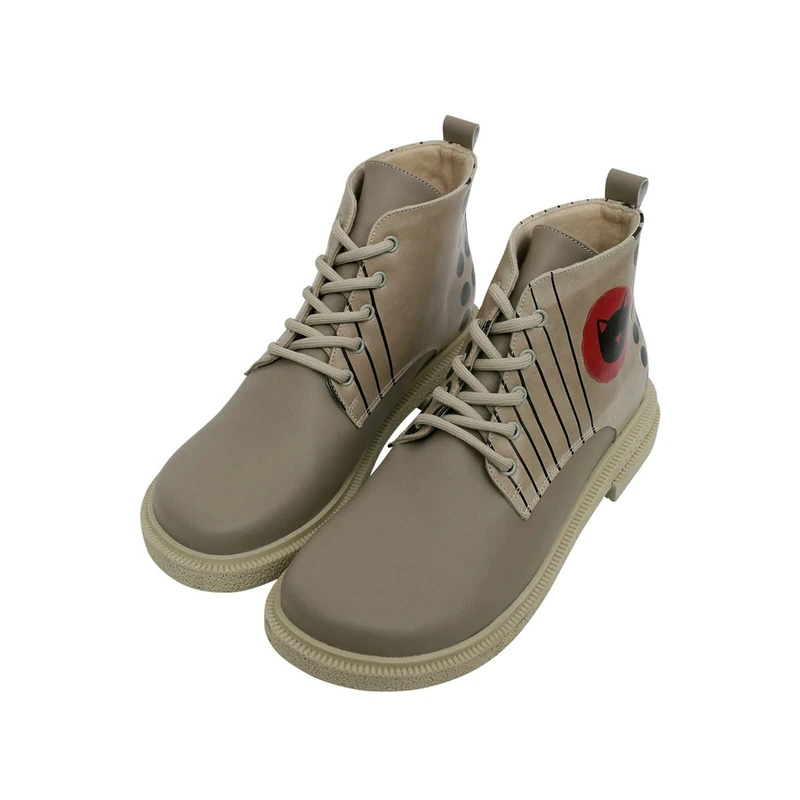 DOGO Women's Victoria Fashion Boot, Gris, 4 UK