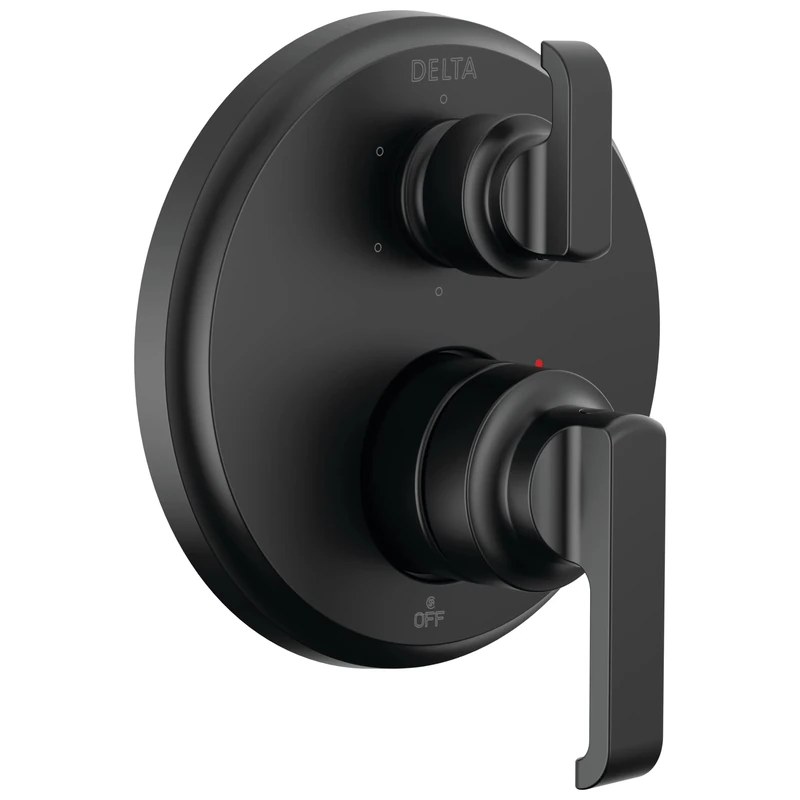Delta T24989-BL Tetra Diverter Trim, Matte Black
