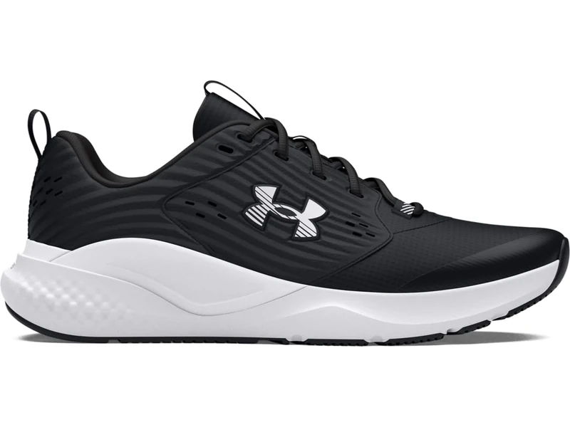 Under Armour Men's Charged Commit Trainers, Black/Grey, 11 UK
