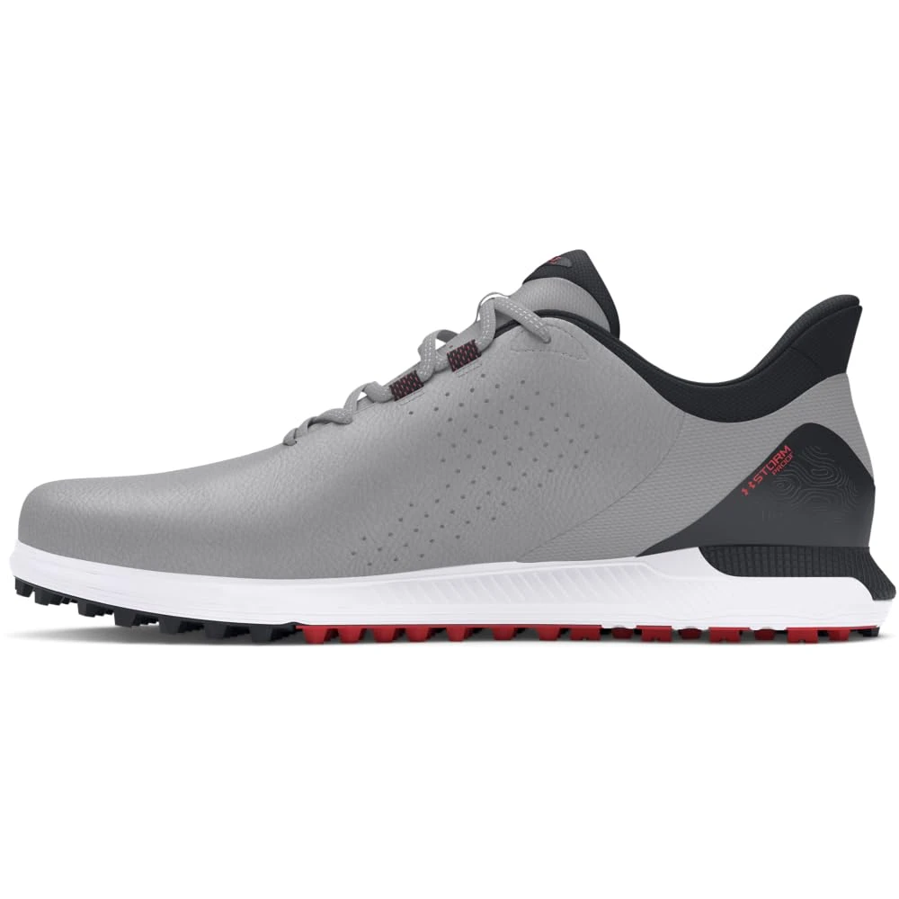 Under Armour Men's Drive Fade Spikeless Golf Shoe, (101) Mod Gray/Mod Gray/Black, 10 Wide