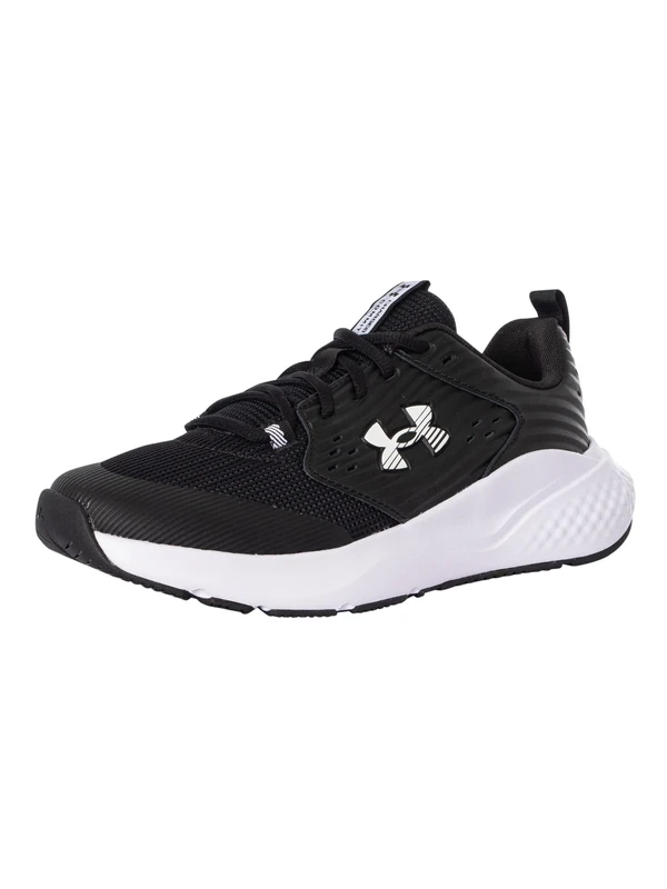 Under Armour Men's Charged Commit Trainers, Black/Grey, 10 UK
