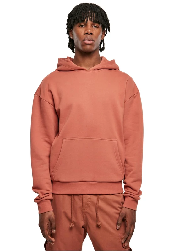 Urban Classics Men's Ultra Heavy Hoody Hooded Sweatshirt, Terracotta,