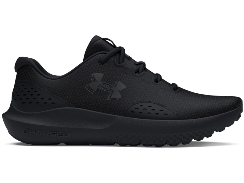 Under Armour Women's UA W Charged Rogue 6 Running Shoes with Breathable Mesh, Impact Absorbing Women's Trainers, 6 UK Black