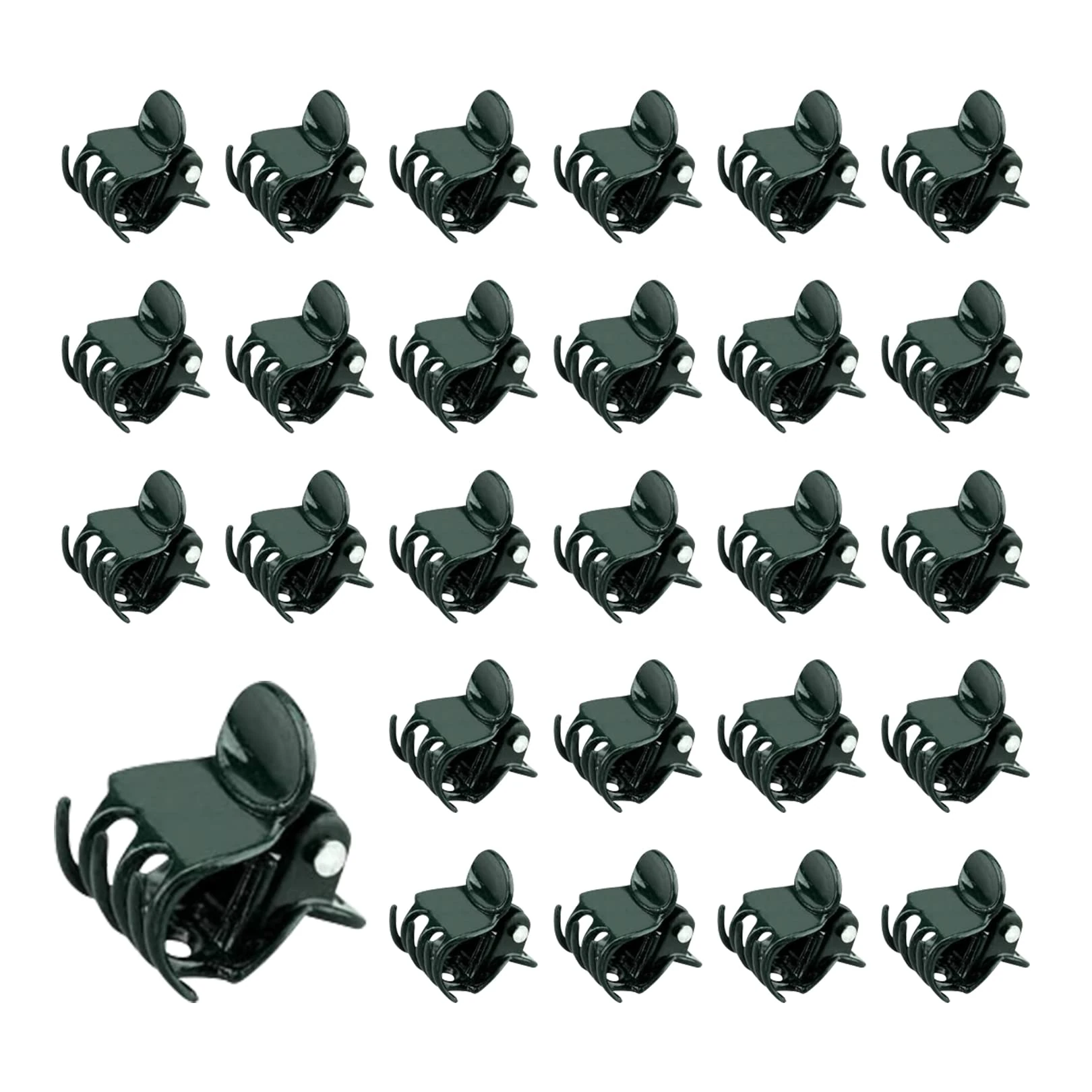 30Pcs Orchid Clips Plant Support Clips Garden Clips,Plant Support Clips Garden Flower Plastic Vine Clips,Orchid Clips Plastic Garden Plant Clips for Supporting Stems Vines Stalks Grow Upright