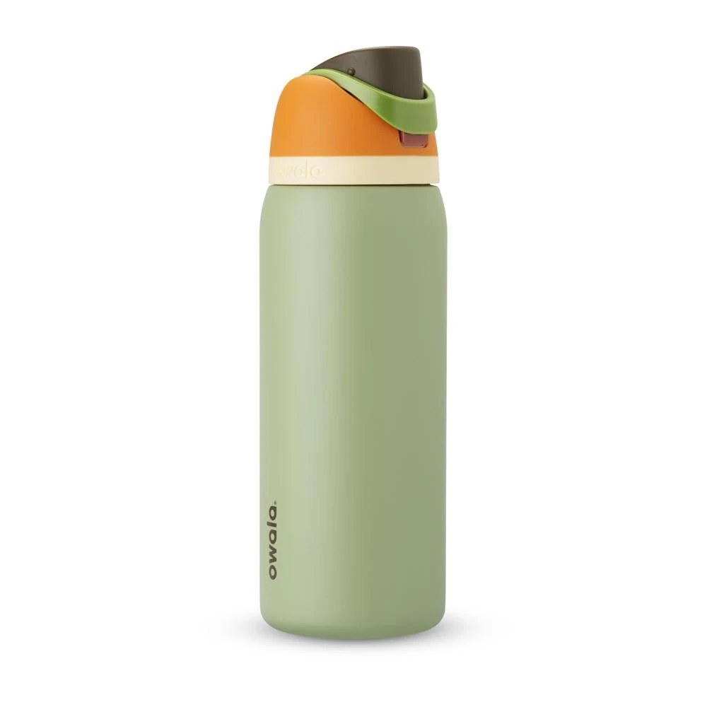 Owala FreeSip Insulated Stainless Steel Water Bottle with Straw for Sports and Travel, Leak Proof, BPA-Free, 945ml, Camo Cool
