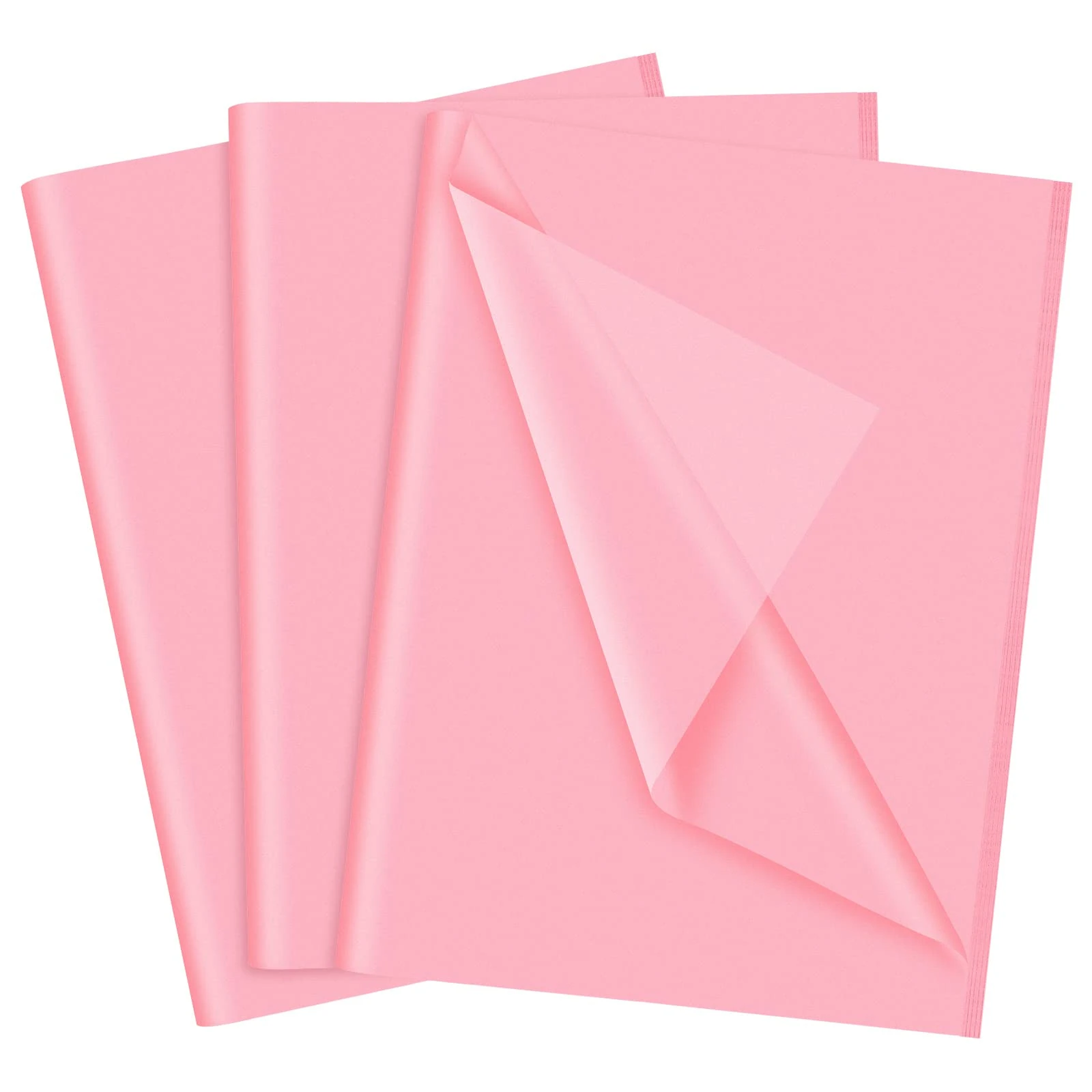 NEBURORA Pink Tissue Paper Gift Bags 60 Sheets 14 X 20 Inch Hot Pink Packaging Paper for Gift Wrap Filler Art Crafts DIY Birthday Wedding Baby Shower Valentines