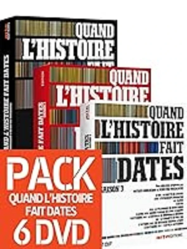 ARTE Pack Quand L'Histoire Fait Dates S1-S2-S3 - 6 DVD