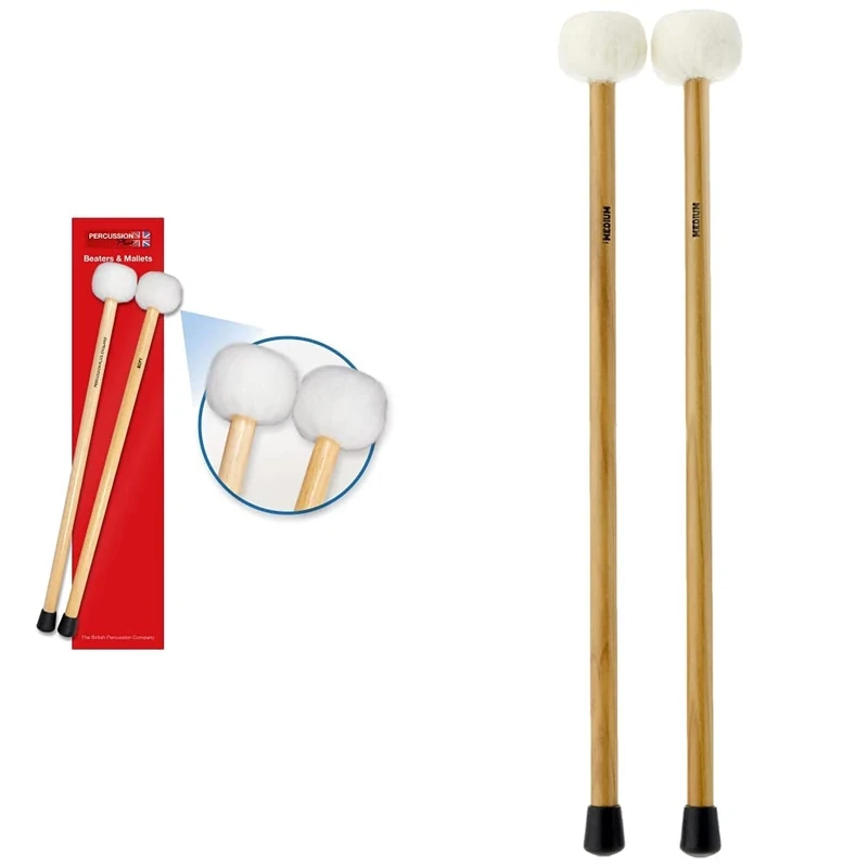 Percussion Plus PP074 Timpani Mallets - Soft & PP073 Timpani Mallets - Medium