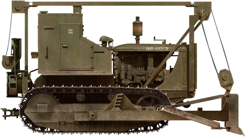 Miniart 1:35 - U.S. Armored Bulldozer