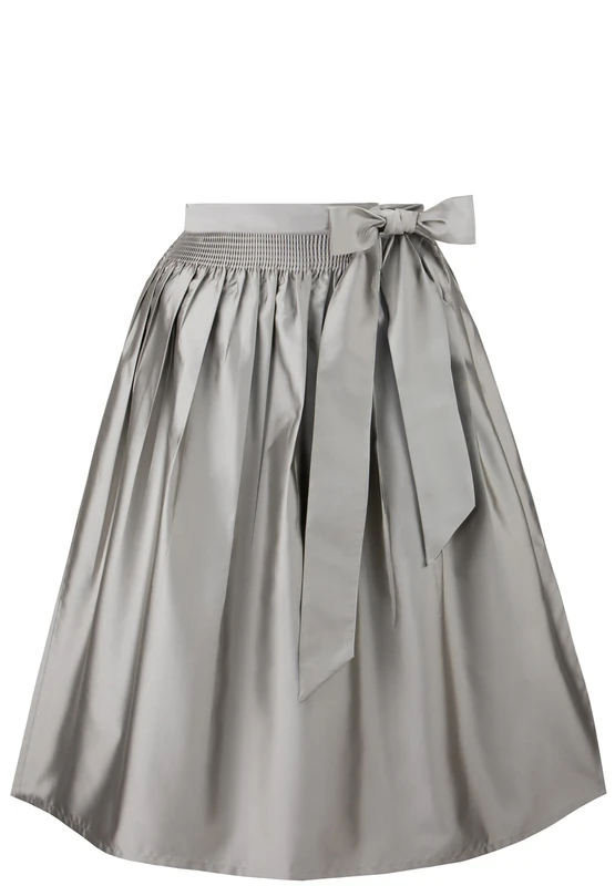 Stockerpoint Women's Kristin Midi Dirndl Apron, taupe, 52-56