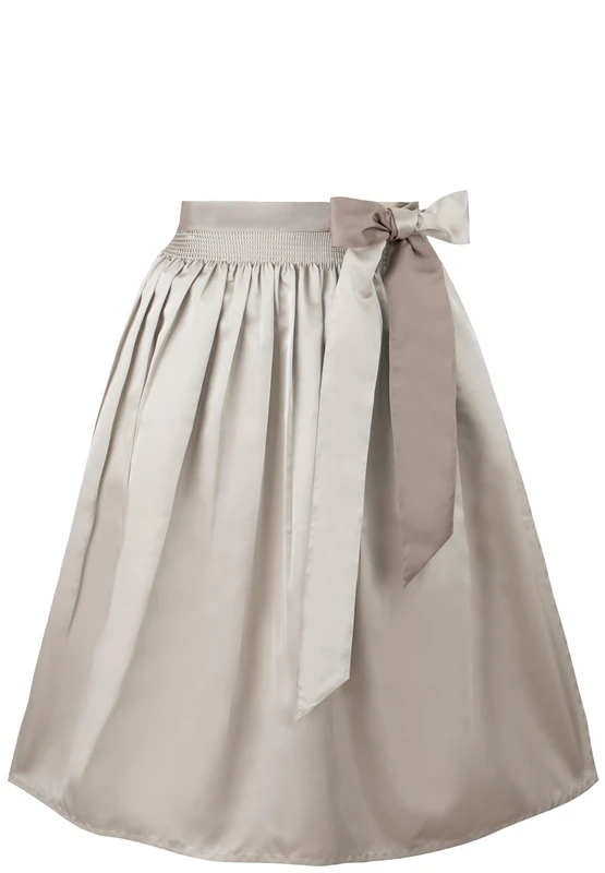 Stockerpoint Women's Kristin Midi Dirndl Apron, beige, 34-38