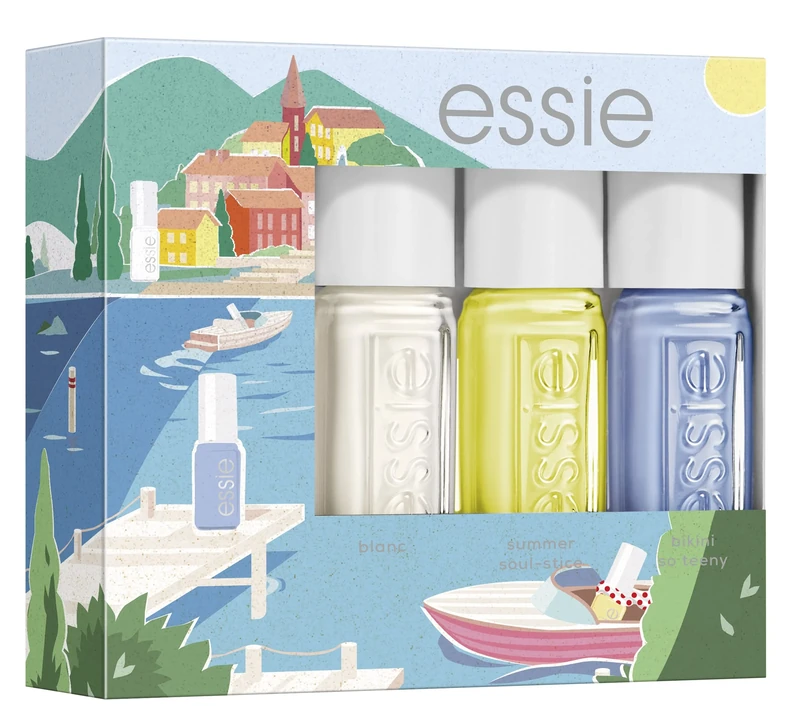 Essie Under The Sun Mini Nailpolish Cadeauset - 3 x 5 ml - Image 1