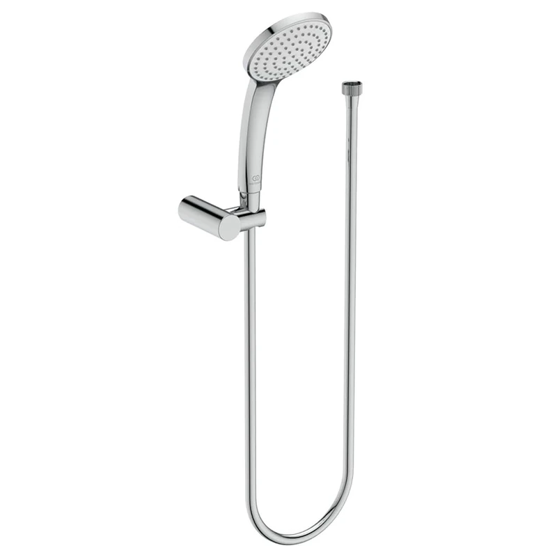 Shower Head Arm - Ideal Standard Idealrain Square 400mm Fixed Shower Head Arm, Chrome, BD645AA