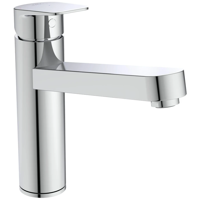Ideal Standard - Ceraplan, Single Lever Mixer for Kitchen Sink, Adjustable Tubular Medium spout with BlueStart® Technology, Chrome