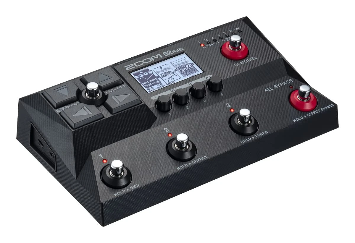 Zoom - B2 FOUR - Multi-Effect Pedal for Bass