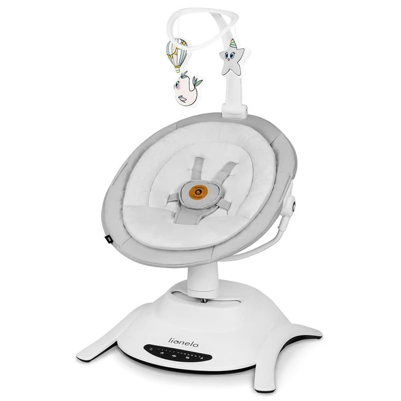 Lionelo Bella Electric Baby Bouncer - 360 Degree Rotating Seat