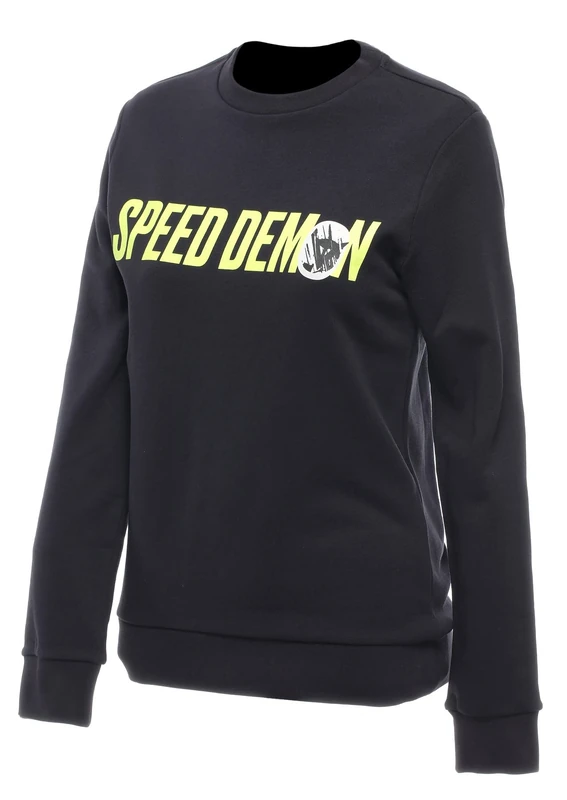 DAINESE Knee Down Sweater Women's Cotton Crew Neck Sweatshirt, Nine-iron, L - Image 1