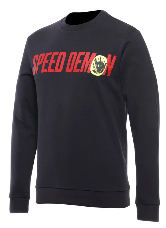DAINESE - Knee Down Sweater, Men's Cotton Crew Neck Sweater, Nine-Iron, S, Nine-iron, S