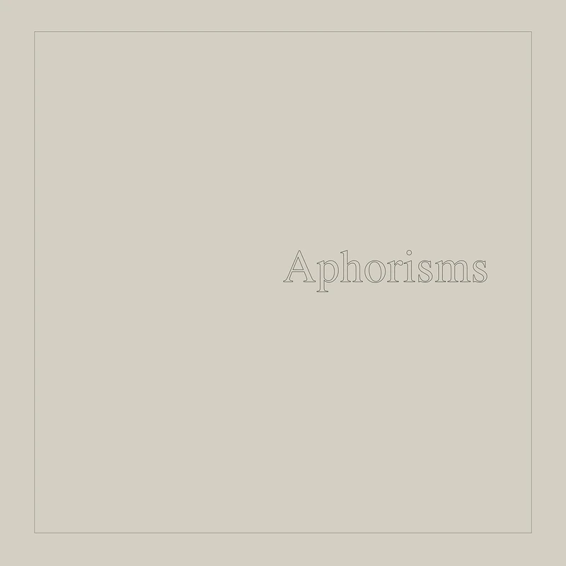 Aphorisms [VINYL]