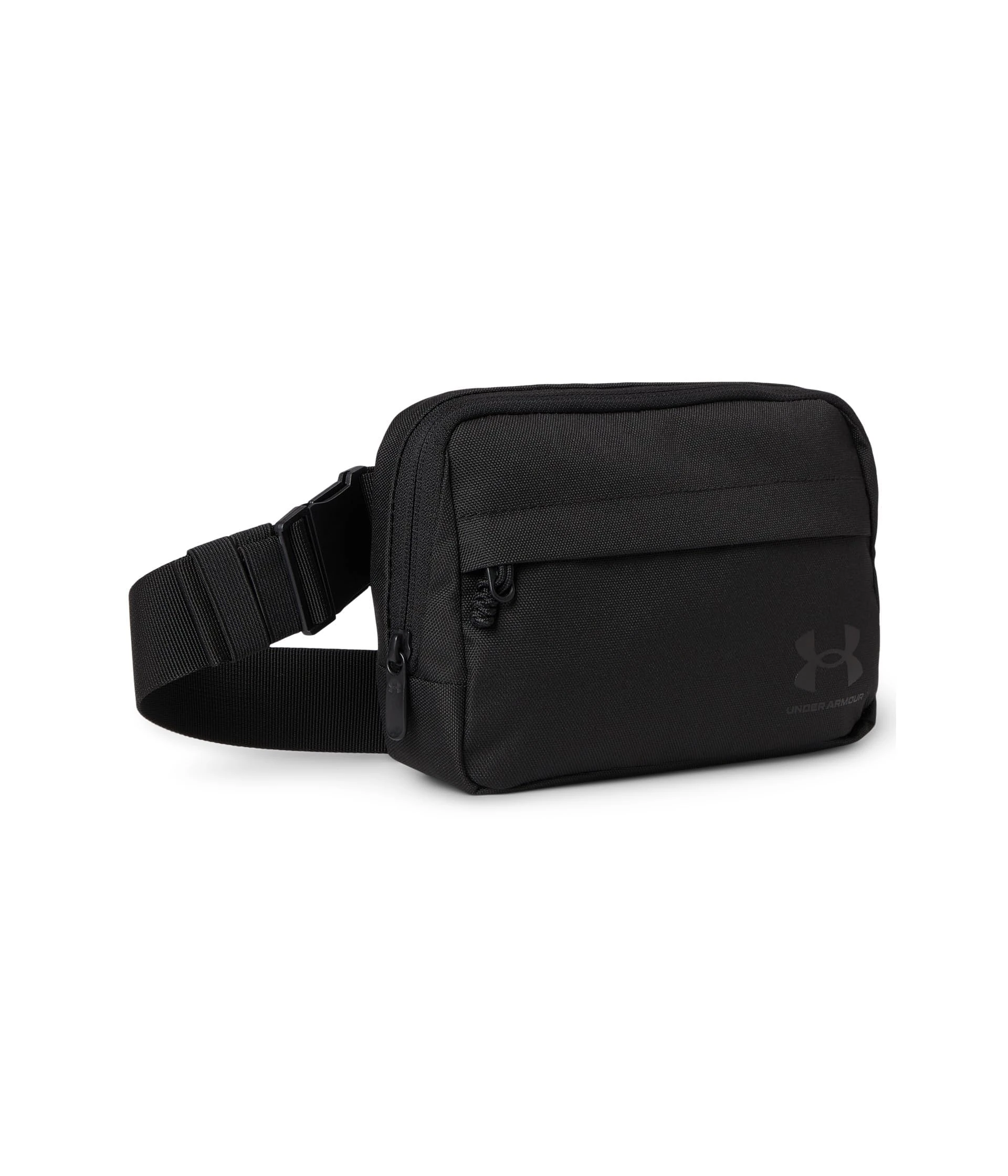 Under Armour Unisex-Adult Loudon Crossbody Waist Bag, (003) Black/Black/Black, One Size