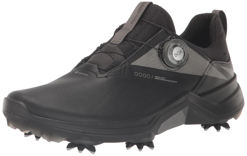 ECCO Women's Biom G5 Boa Gore-tex Waterproof Golf Shoe, Black, 10-10.5