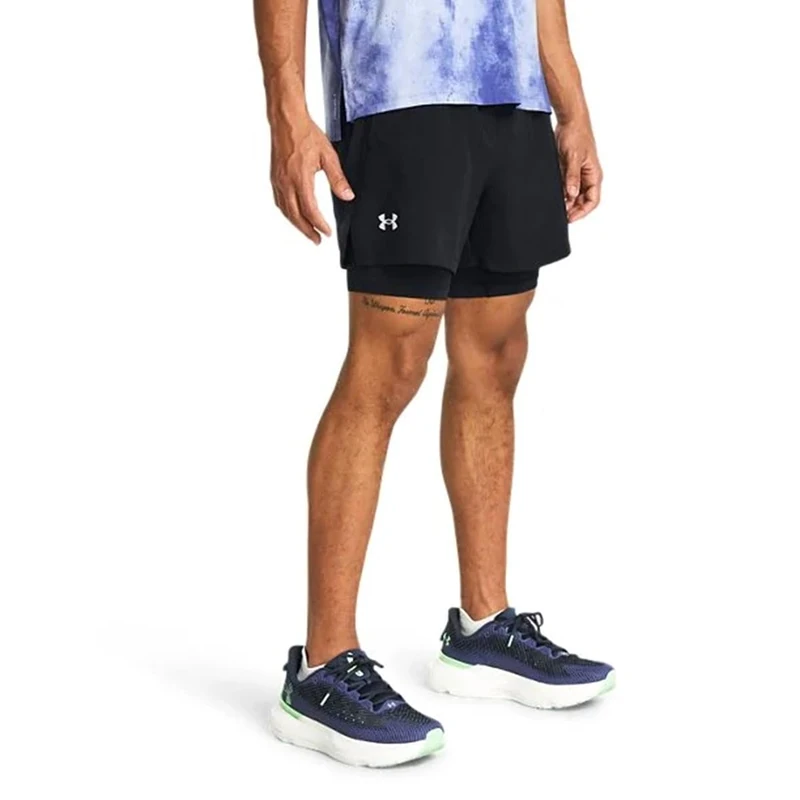 Under Armour Men's UA Tech Taper Shorts, Midnight Navy, 42