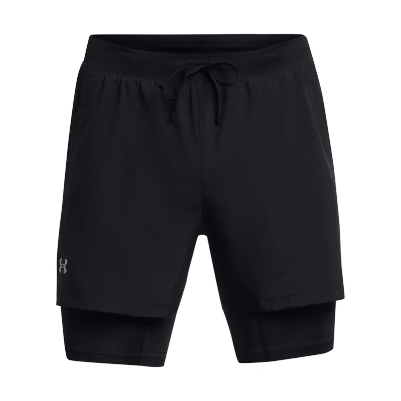 Under Armour Men's Launch 5'' 2-in-1 Running Shorts - Black