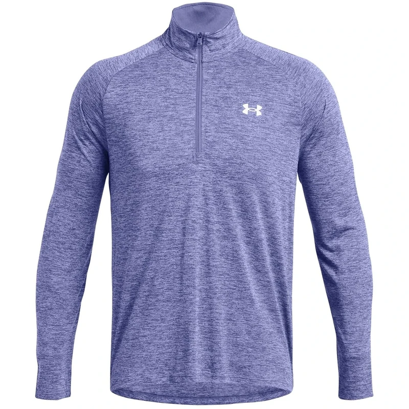 Under Armour Mens Tech Half Zip Top Sports Training Top Starlight L