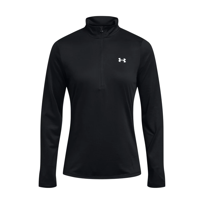 Under Armour Women's Tech 1/2 Zip- Solid Shirt Black