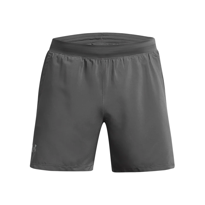 Under Armour Mens Launch Run 7-inch Shorts, Castlerock / Castlerock / Reflective, 3XL UK