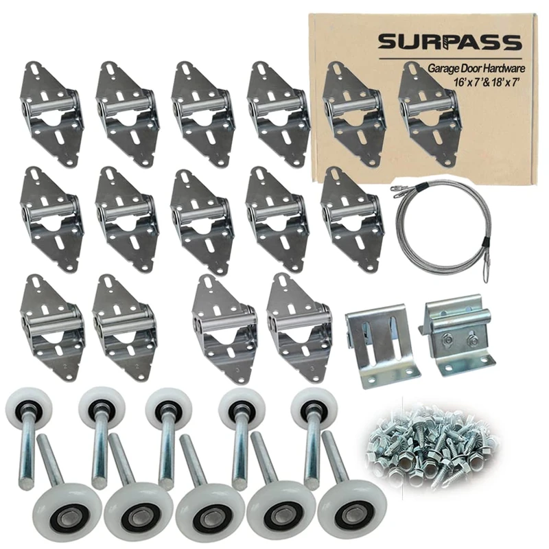 Surpass Garage Door Roller Kit - 16'x7' & 18'x7' Doors