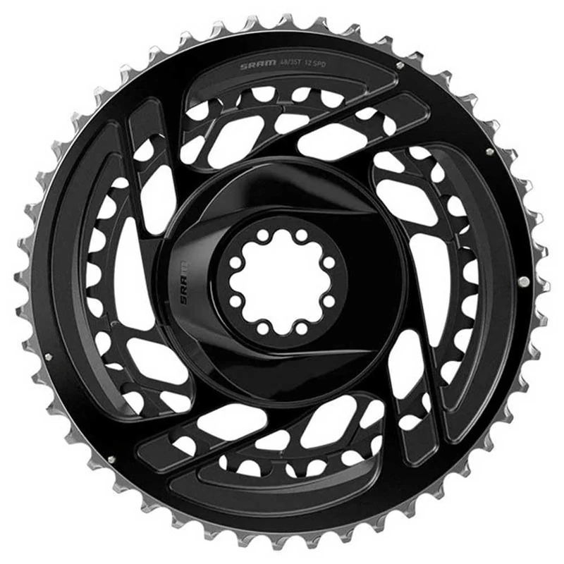 Sram Unisex - Adult Force D2 Road 2X12 Speed Chainrings, Black, 50/37 Teeth