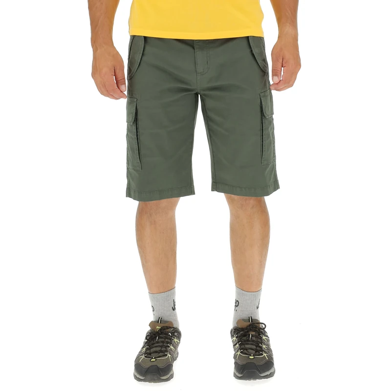JEEP O102596-E851 J MAN Cotton Cargo Shorts J22W Climbing Ivy 56 - Image 1