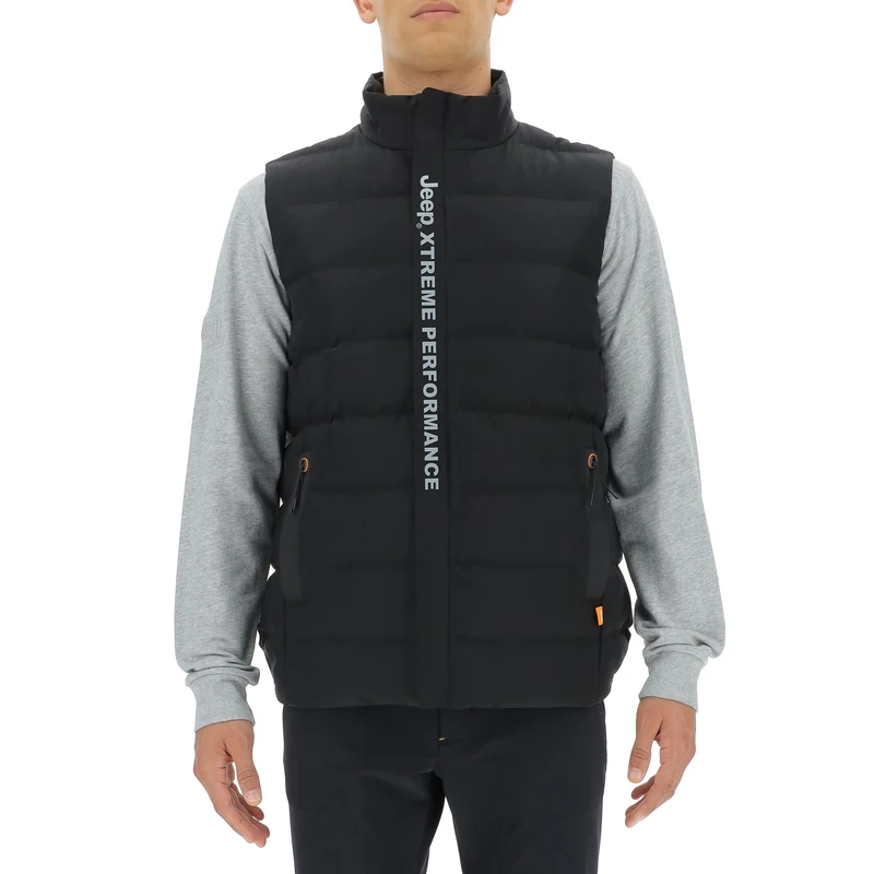 JEEP O102619-B000 XP MAN TECH PUFFER VEST With Pockets JX22A Black XL