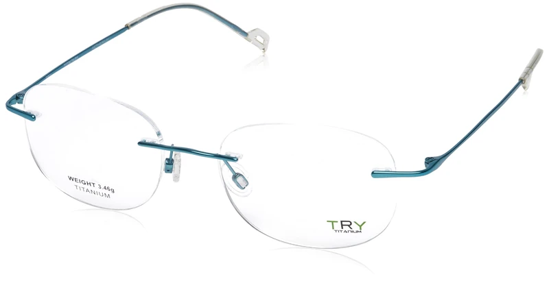 try TYA07V 52 18 145 Azure Glasses Frame, 52/18/145 Unisex Adult, Azure