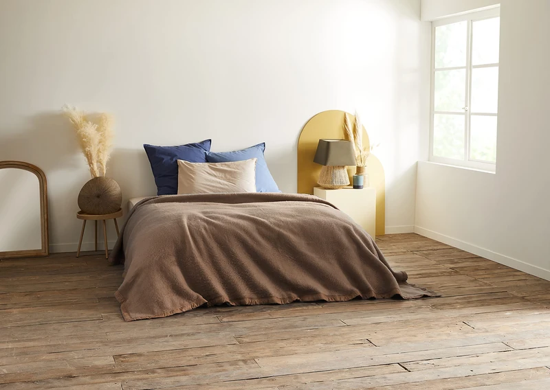 Toison d'Or Blanket, Jackal/Grege, 240 cm x 260 cm