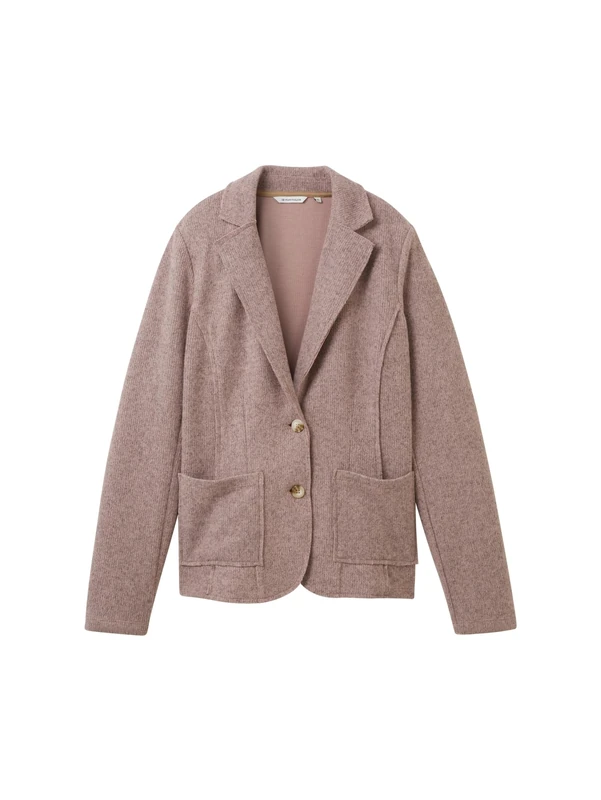 TOM TAILOR Women's Blazer, 33964 Dusty Lilac Melange, 12