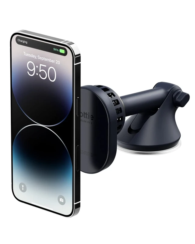 iOttie Velox Pro MagSafe Compatible Dash & Windshield Car Mount with Wireless Charging & CryoFlow™ Cooling System. Compatible with MagSafe iPhones Including iPhone 12/13/14 (Car Charger Included)