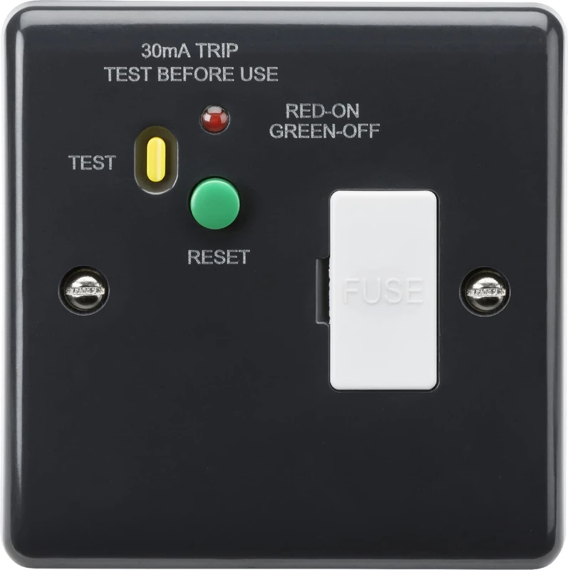 13A RCD Fused spur (Type A) [Part M Compliant]