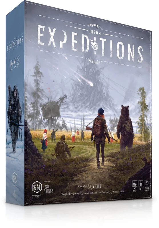 Stonemaier Games | Expeditions | Card Game | Ages 14+ | 1-5 Players | 60-90 Minutes Playing Time