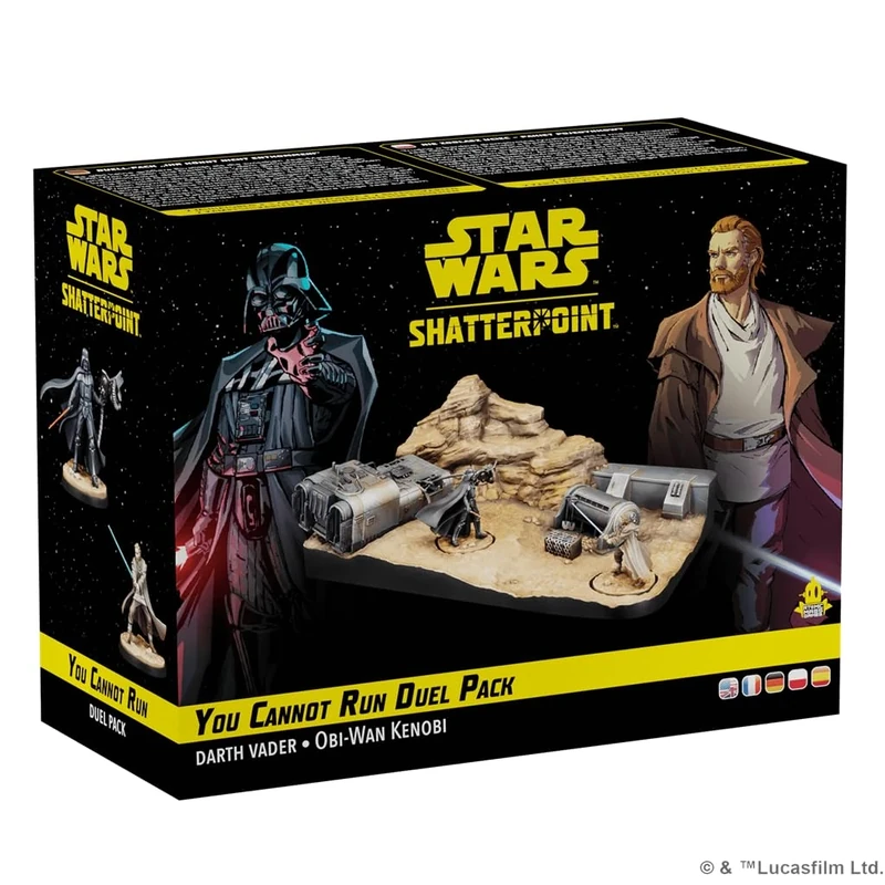 Atomic Mass Games | Star Wars Shatterpoint: You Cannot Run - Duel Pack | Tabletop Miniatures Game | Ages 14+ | 2 Players | 90 Minutes Playing Time
