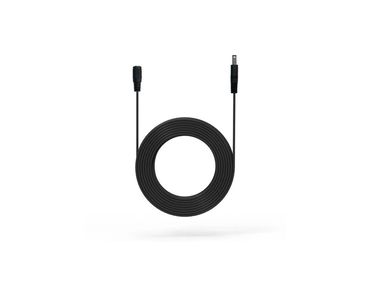 EZVIZ 5M CCTV Power Supply Extension Cable for Security Cameras Outdoor, 5.5mm x 2.1mm, Universal DC 12V Extender Cord for Home Surveillance IP Camera Systems, 12 Volt Male to Female (5M Black)