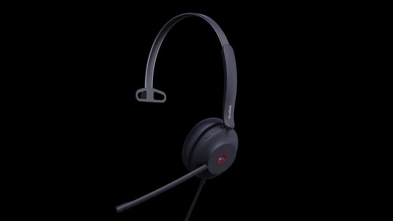 Yealink UH37 Casque Avec fil Arceau Bureau/Centre d'appels USB Type-A Noir