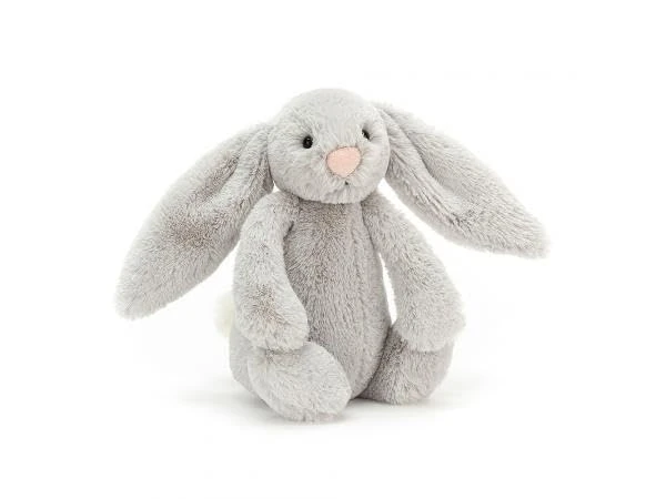 Jellycat Bashful Silver Bunny Small - 18cm Plush Toy