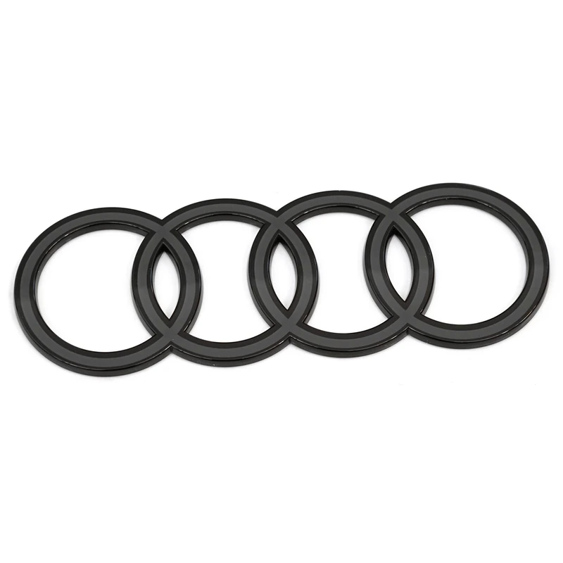 Audi 4KE071802A rings logo emblem sign tailgate, two-dimensional design, only for closed construction (PR code K4H), not for sportsback