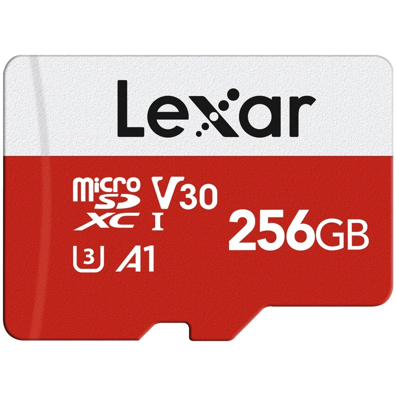 Lexar 256GB Micro SD Card E Series - UHS-I 100MB/s, A1, V30