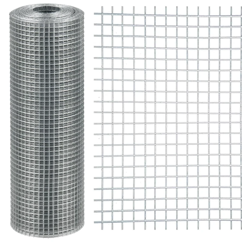 MVQPER 30cmX6m Rodent Proofing Wire Metal Mesh,6m x 300mm Blocks Rats,Mouse, Squirrel & Bird Access Internal & External Pest Prevention,Galvanised Wire Mesh for Gaps Vents in the Home and Garden