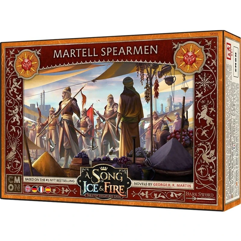 CMON, A Song of Ice & Fire - Spear Carrier by Haus Martell, Expansion, Tabletop, 2 Players, Ages 14+, 45-60 Minutes, German, Multilingual